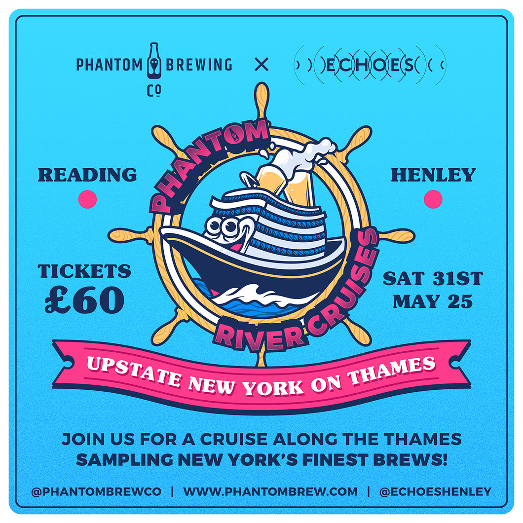 Phantom River Cruises: New York State on Thames. READING TO HENLEY