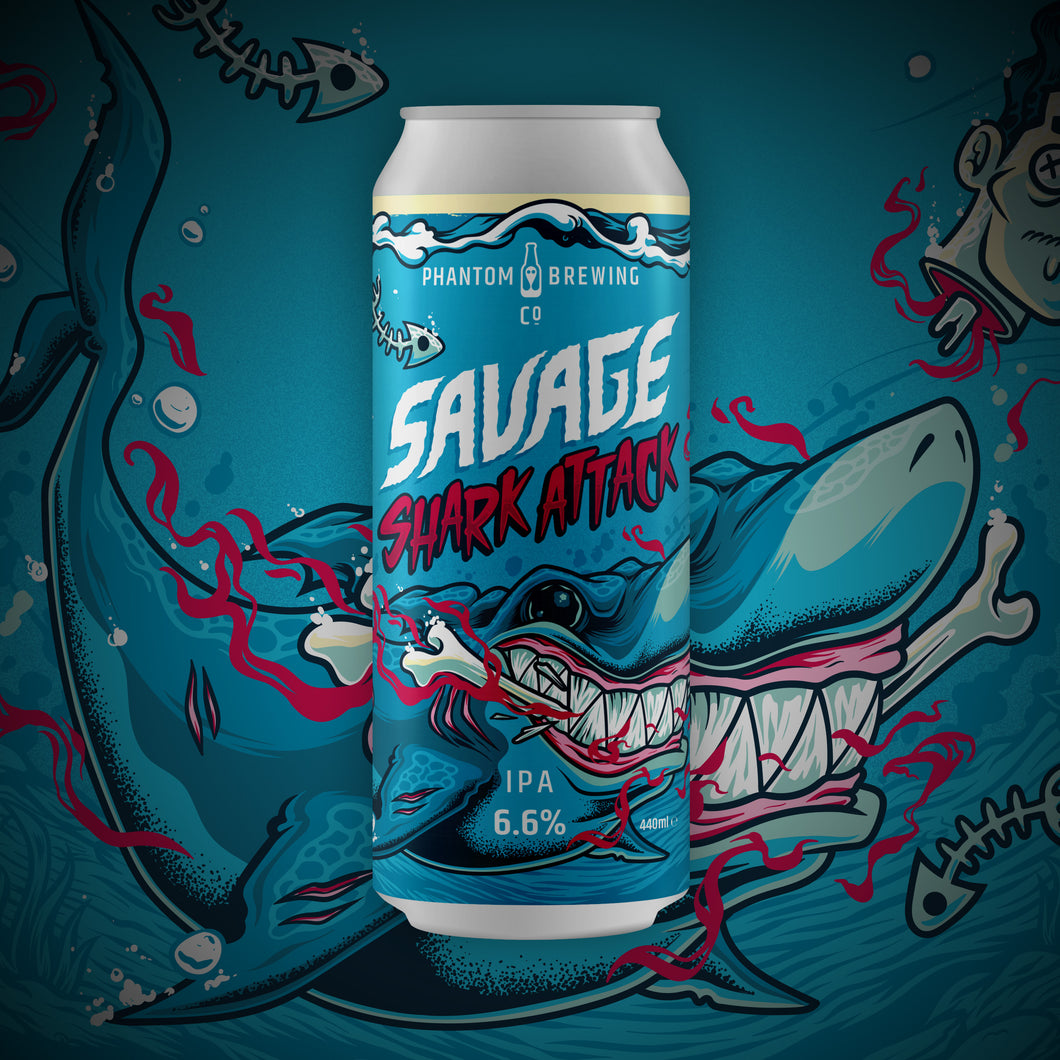 Savage Shark Attack 6 Pack
